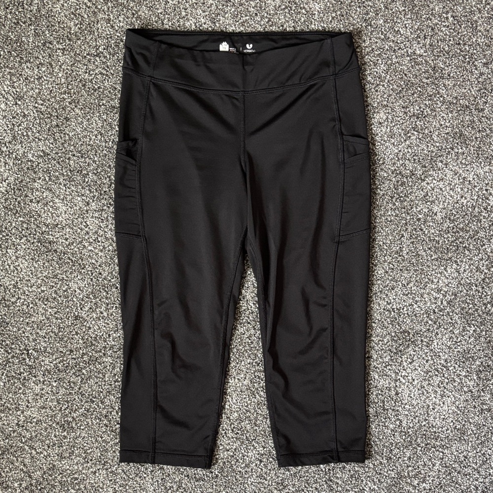🎉Kids Capri Leggings with Side Pockets